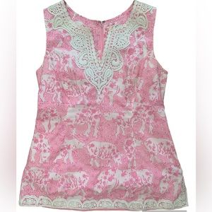 Lilly Pulitzer Run for the Roses Top